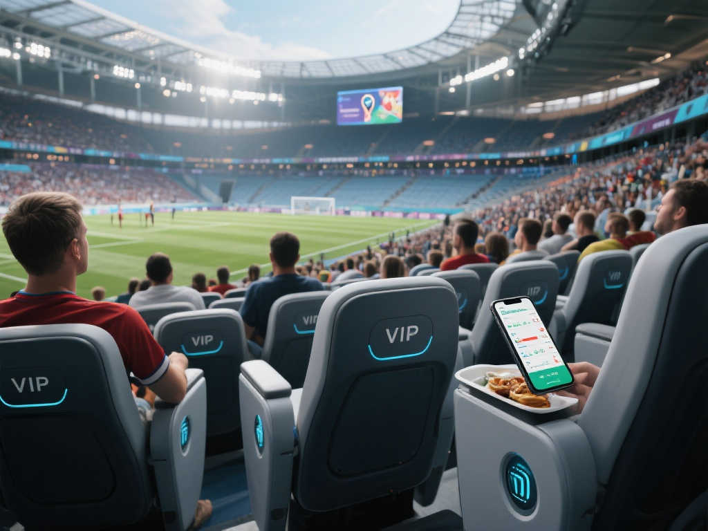 世界杯决赛球场细节曝光，科技感十足